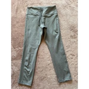 Nike Dri Fit Women's Capri Pants  Gray Polyester Pull‎ On Solid Size XXS
